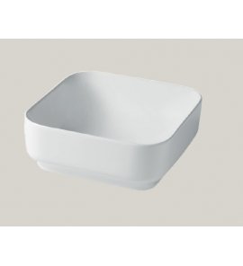 Hidra Gio Evolution Umywalka kwadratowa stawiana na blat 40 cm Biały G43E.001