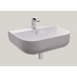 Hidra Gio Evolution Umywalka stawiana na blat/ścienna 60x49 cm Biały G15E.001