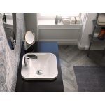 Hidra Gio Evolution Umywalka prostokątna stawiana na blat 43x37 cm Biały G143.001