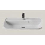 Hidra Gio Evolution Umywalka prostokątna wpuszcza w blat 80x40 cm Biały G280.001 W MAGAZYNIE!!