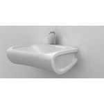 Hidra Hi-Line Umywalka ścienna 65x50 cm biała HI19.001