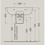 Hidra My Półpostument Biały M22.001