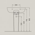 Hidra My Postument Biały M16.001