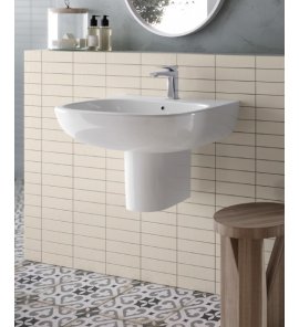 Hidra My Umywalka ścienna 65x51 cm Biały M15.001