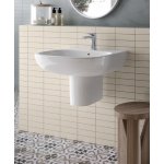 Hidra My Umywalka ścienna 65x51 cm Biały M15.001