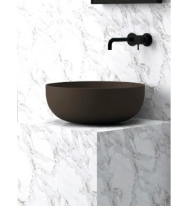 Hidra Sphere Umywalka okrągła Ø 440 mm Marrone matt SP17.096