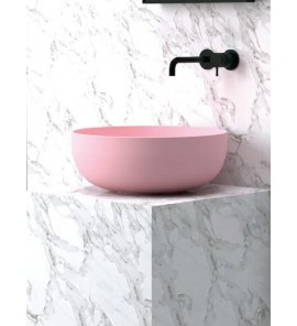 Hidra Sphere Umywalka okrągła Ø 440 mm Rosa matt SP17.097