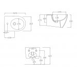 Hidra Tour 4.0 Bidet wiszący biały TUW44.001 W MAGAZYNIE!!