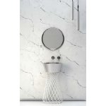 Hidra Wire Umywalka okrągła Ø 430 mm White/platinum W1.014