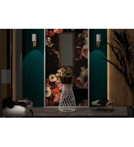 Hidra Wire Umywalka okrągła Ø 430 mm White/gold W1.013