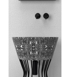 Hidra Wire Umywalka okrągła Ø 430 mm Dark W1.099