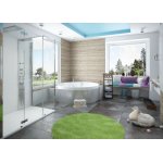 Hoesch Aviva Wanna okrągła do zabudowy z czterema zagłówkami ∅ 1800 mm biały 6620.010