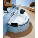 Hoesch Aviva Wanna przyścienna do zabudowy z dwoma zagłówkami 1800 x 1185 mm biały 6618.010