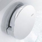 HOESCH Combi Plus Zestaw odpływowo - przelewowy z funkcją napełniania do wanien o wąskich rantach 380x80x430 mm chrom 6936.305