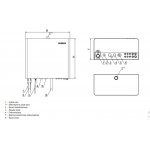 HOESCH Comfort Regulowany zawór wentylacyjny z automatyczną wentylacją 6837