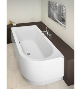 Hoesch Happy D. Wanna narożna lewa do zabudowy 1800x800 mm biały 6484.010