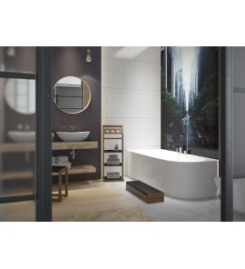 Hoesch iSensi Wanna przyścienna/narożna lewa do zabudowy 1800x800 mm biały 3849.010