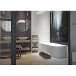 Hoesch iSensi Wanna przyścienna/narożna lewa do zabudowy 1800x800 mm biały 3849.010