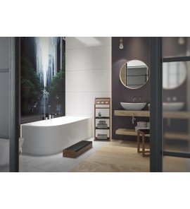 Hoesch iSensi Wanna przyścienna/narożna prawa do zabudowy 1800x800 mm biały 3850.010