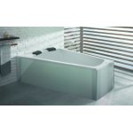 HOESCH Largo Wanna akrylowa trapezowa lewa z systemem wodno-powietrznym hydromasażu Reviva II 1800x1400 biała 3705E