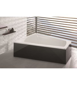 Hoesch Largo Wanna trapezowa lewa do zabudowy 1800x1400 mm biały 3705.010