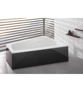 Hoesch Largo Wanna trapezowa prawa do zabudowy 1800x1400 mm biały 3706.010