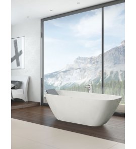 Hoesch LaSenia Wanna wolnostojąca 1500 x 700 mm biała 4500.010