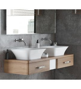 Hoesch Leros Umywalka stawiana na blat 500x300 mm biały 4471.010