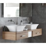 Hoesch Leros Umywalka stawiana na blat 700x400 mm biały 4473.010