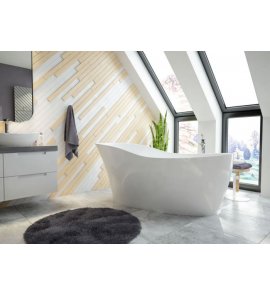 Hoesch Namur Lounge Wanna wolnostojąca 1800 x 800 mm biały 4492.010305