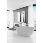 Hoesch Namur Wanna wolnostojąca 1700 x 750 mm biały mat 4400.013305