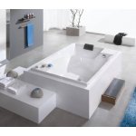HOESCH Santee Wanna akrylowa prostokątna z systemem wodno-powietrznym hydromasażu Reviva II 1900x1200 biała 6652E