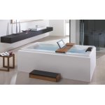 HOESCH Scelta Wanna akrylowa prostokątna z systemem wodno-powietrznym hydromasażu Reviva II 1900x800 biała 3670E