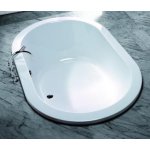 HOESCH Scelta Wanna akrylowa owalna z systemem wodno-powietrznym hydromasażu Reviva II 1900x1200 biała 3679E