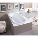 HOESCH Scelta Wanna akrylowa owalna z systemem wodno-powietrznym hydromasażu Reviva II 1900x1200 biała 3679E