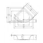 Hoesch Scelta Wanna do zabudowy 1900x1200 mm biały 3679.010