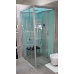 Hoesch SensePerience Kabina natryskowo-parowa prostokątna 120x100 cm lewa 531321B