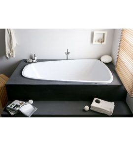 Hoesch SingleBath Duo Wanna do zabudowy lewa 1766x1141 mm biały 3688.010