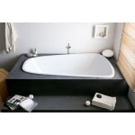 Hoesch SingleBath Duo Wanna do zabudowy lewa 1766x1141 mm biały 3688.010