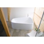 Hoesch SingleBath Duo Wanna wolnostojąca z obudową lewa 1797x1172 mm biały 3698.010