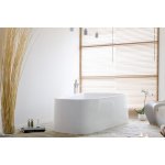 Hoesch SingleBath Duo Wanna wolnostojąca z obudową lewa 1797x1172 mm biały 3698.010