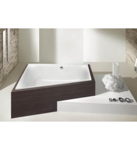 HOESCH Thasos Wanna akrylowa trapezowa prawa z systemem wodno-powietrznym hydromasażu Reviva II 1500x1000 biała 3746E