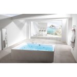 Hoesch Thasos Wanna trapezowa lewa do zabudowy 1500x1000 mm biały 3745.010