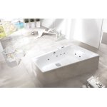 Hoesch Thasos Wanna trapezowa prawa do zabudowy 1500x1000 mm biały 3746.010