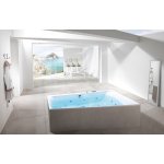 Hoesch Thasos Wanna trapezowa prawa do zabudowy 1500x1000 mm biały 3746.010