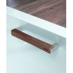 HOESCH Uchwyt wannowy chrom/drewno egzotyczne - rozstaw otworów 248mm 6902.305