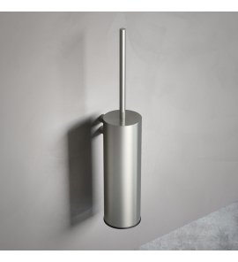 Hotbath Archie Szczotka do WC ścienna Brushed steel ARA11.IX