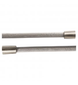 Hotbath Archie Wąż do słuchawki prysznicowej Brushed steel AR015.IX