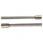 Hotbath Archie Wąż do słuchawki prysznicowej Brushed steel AR015.IX