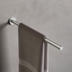 Hotbath Archie Wieszak na ręcznik 40 cm Brushed steel ARA08.IX